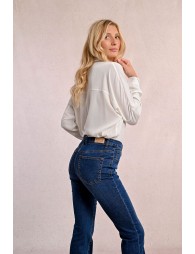 Boot-cut jeans