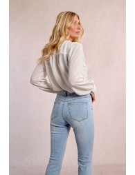 Boot-cut jeans