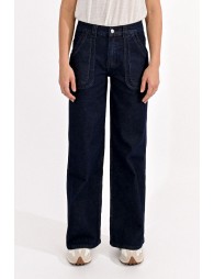 Pantalon large en denim