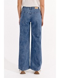 Pantalon large en denim