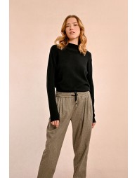 Pantalon à chevron au look jogpant