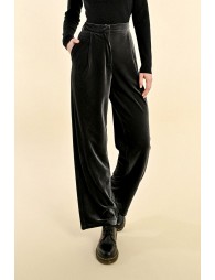 Flowing velvet pants