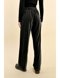 Pantalon en velours fluide