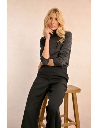 Wide viscose pants