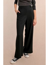 Pantalon large en viscose