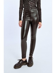 Legging en simili cuir