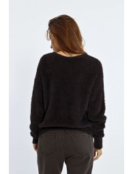 Pull doux et dos nu