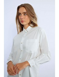 Chemise oversize en coton