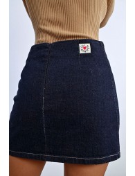 Mini-jupe en denim