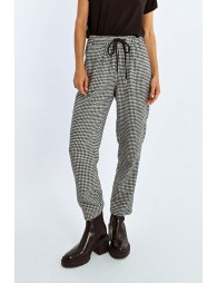 Pantalon 7/8 pied de poule