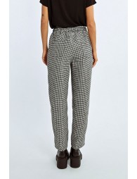 Pantalon 7/8 pied de poule