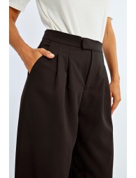 Pantalon droit à pinces