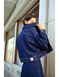 Veste oversize en jean