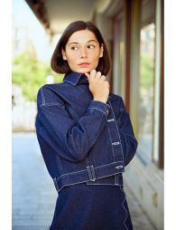 Veste oversize en jean