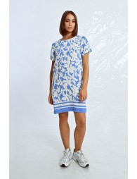 Robe t-shirt imprimée