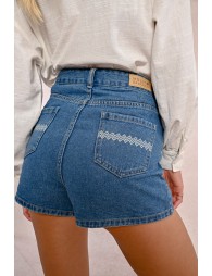 Short large en jean