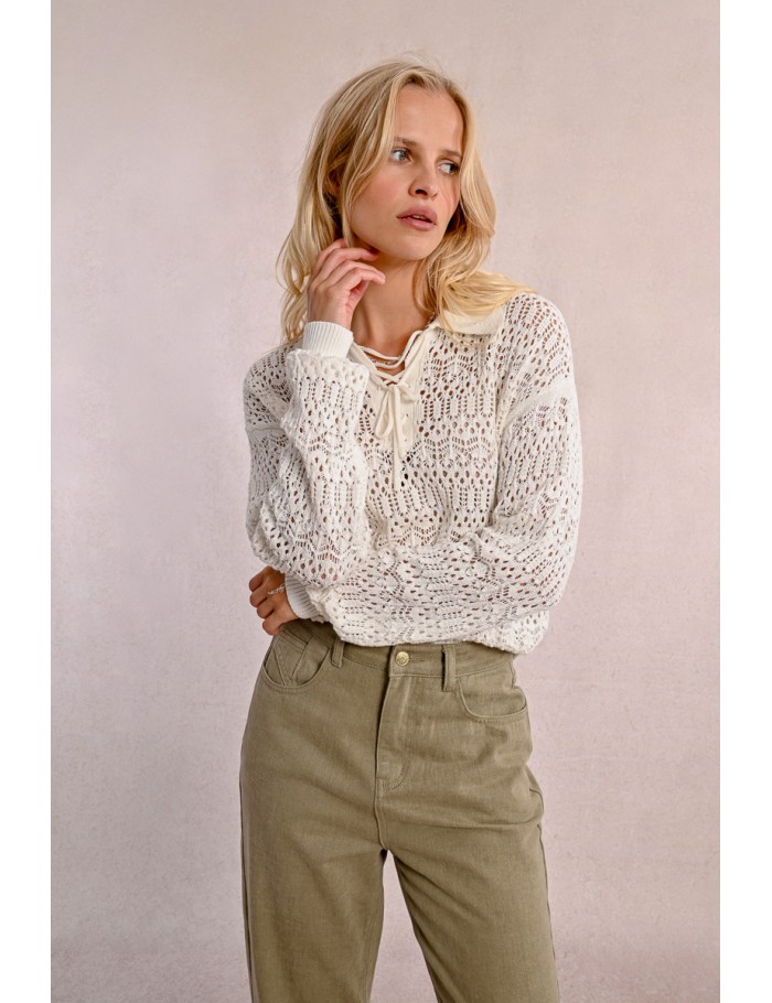 Fine knit sweater