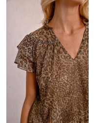 Blouse léopard