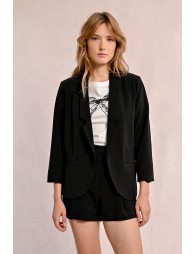 3/4 sleeve blazer