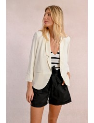 3/4 sleeve blazer