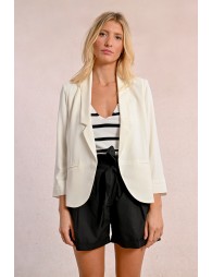 3/4 sleeve blazer