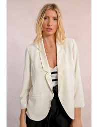 Blazer à manches 3/4