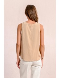 Sleeveless top