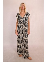 Wide jumpsuit