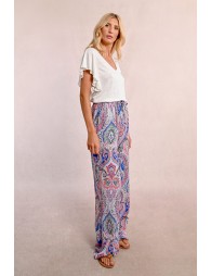 Pantalon large et fluide