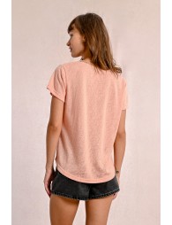 Flowy V-neck T-shirt