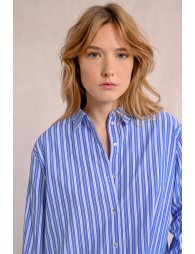 Chemise oversize à rayures