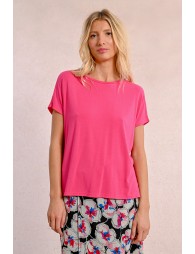 Straight short-sleeved t-shirt