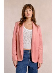 Blazer droit, irisé