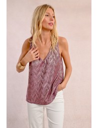 Sequin tank top