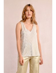 Sequin tank top