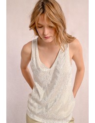 Sequin tank top