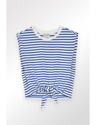 Sailor T-shirt, tieable at the waist