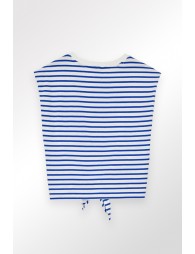 Sailor T-shirt, tieable at the waist