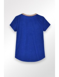 T-shirt, iridescent neckline