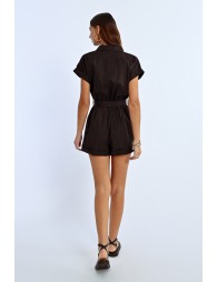 Buttoned playsuit