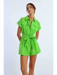 Buttoned playsuit