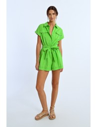 Buttoned playsuit