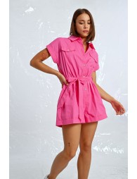 Buttoned playsuit