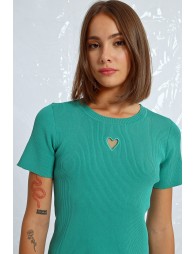 Heart opening T-shirt