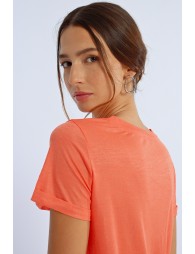 Semi-sheer t-shirt