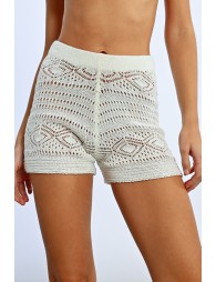 Crochet shorts