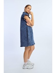 Robe chemise en jean