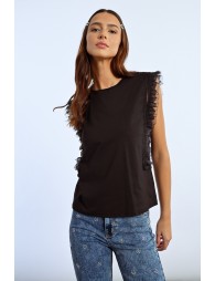 Lace T-shirt