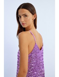 Sequin camisole