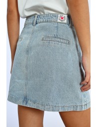 Denim mini skirt 